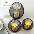 decorative objects Ernest Metal Hollow Out Lanterns - Luxor Home Decor & Lighting