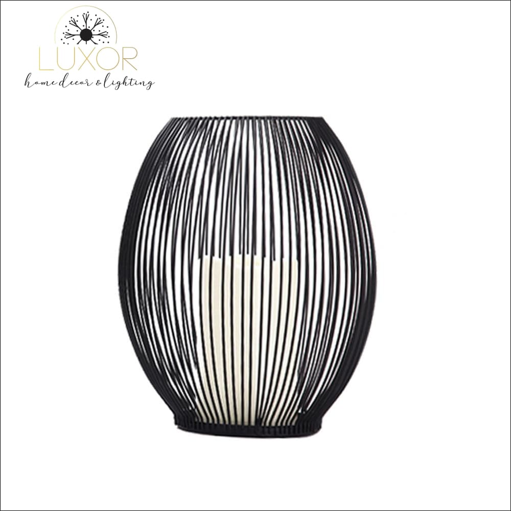 decorative objects Ernest Metal Hollow Out Lanterns - Luxor Home Decor & Lighting