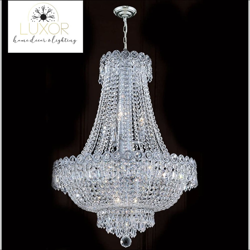 Chandeliers Estefania Crystal Chandelier - Luxor Home Decor & Lighting