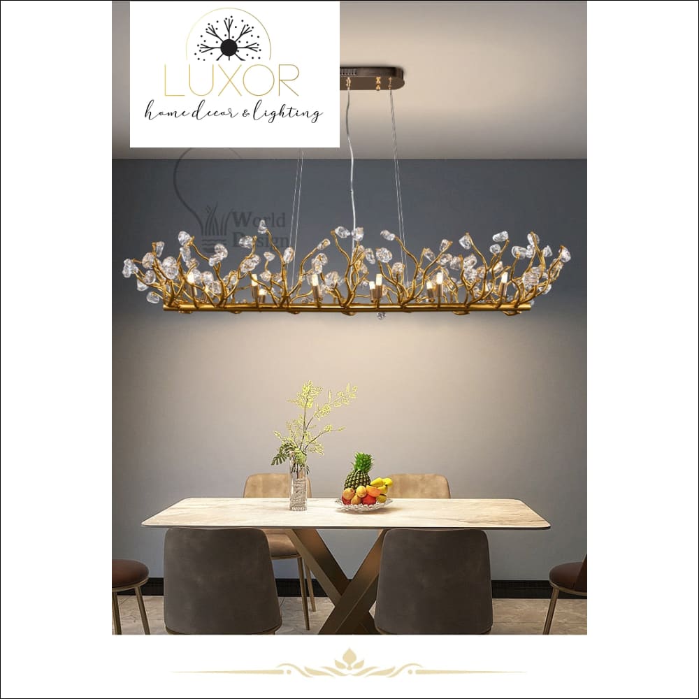 Euforia Crystal Chandelier - chandelier