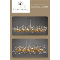 Euforia Crystal Chandelier - chandelier
