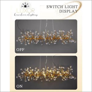 Euforia Crystal Chandelier - chandelier