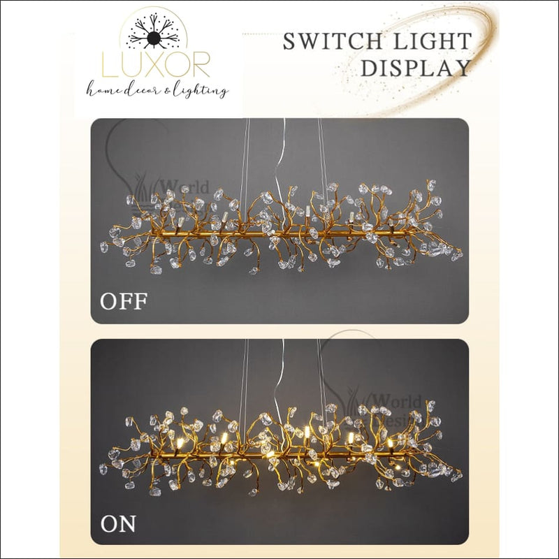 Euforia Crystal Chandelier - chandelier