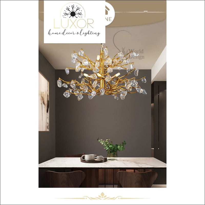 Euforia Crystal Chandelier - chandelier