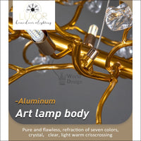 Euforia Crystal Chandelier - chandelier