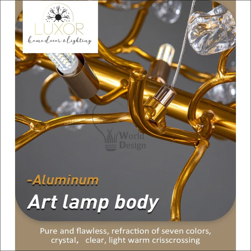 Euforia Crystal Chandelier - chandelier