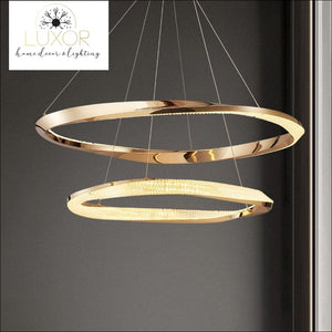 Euphemia Modern Circular Pendant - chandelier