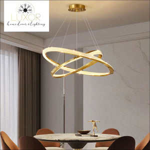 Euphemia Modern Circular Pendant - chandelier
