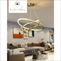 Euphemia Modern Circular Pendant - chandelier