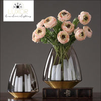 vases European Style Modern Glass Vase - Luxor Home Decor & Lighting
