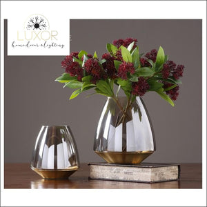 vases European Style Modern Glass Vase - Luxor Home Decor & Lighting