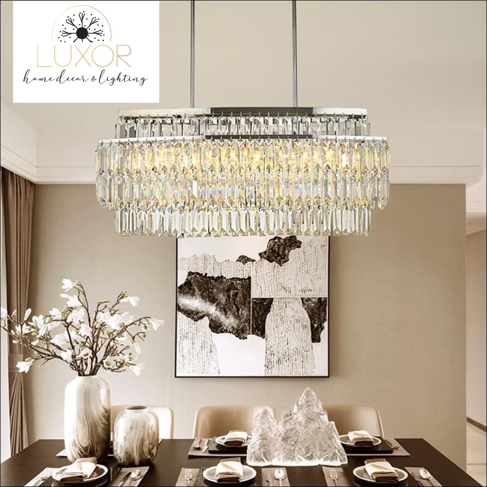 Evangali Crystal Chandelier - chandelier
