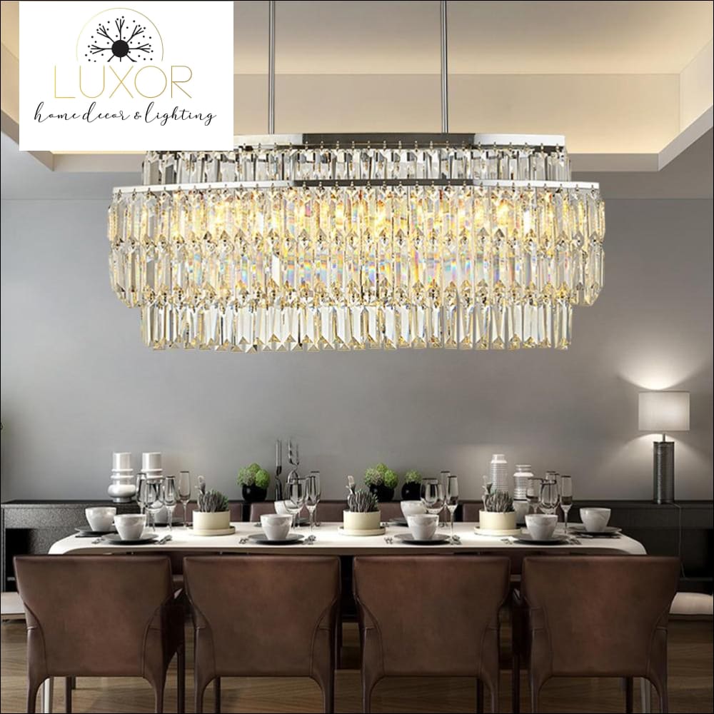 Evangali Crystal Chandelier - chandelier