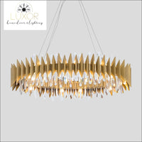 Chandeliers Evelina Crystal Chandelier - Luxor Home Decor & Lighting