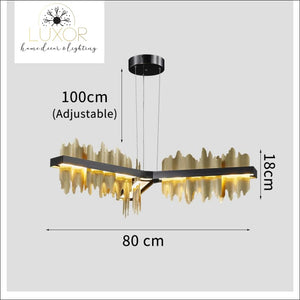 chandeliers Excalibur Collection - Iceberg Chandelier - Luxor Home Decor & Lighting