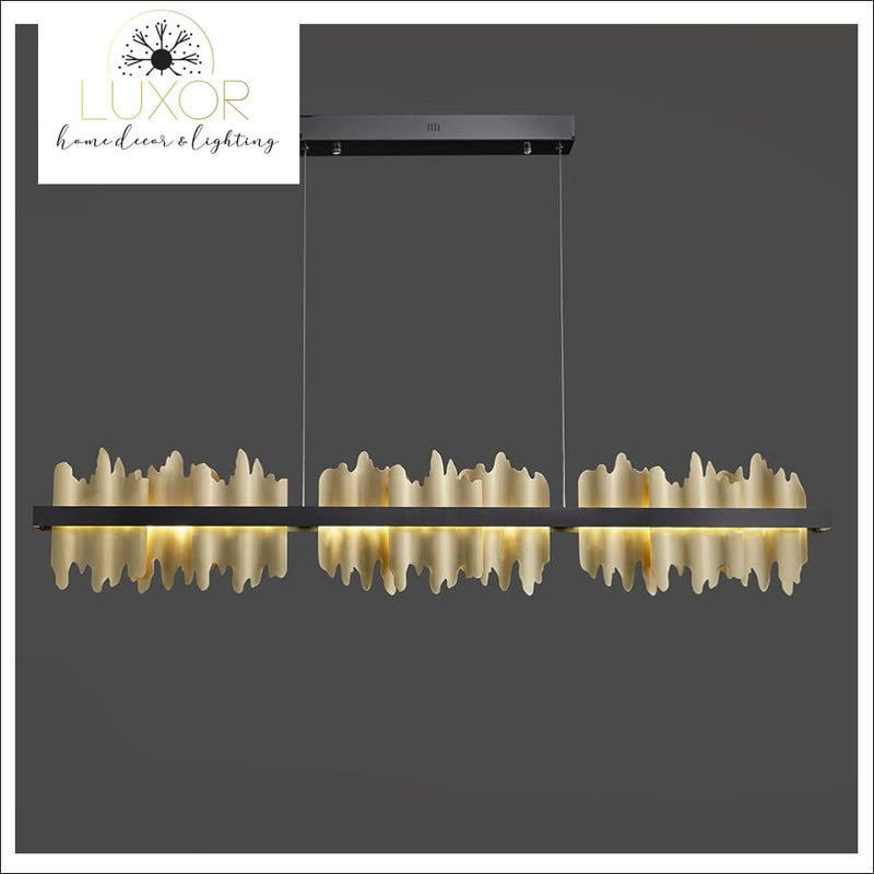 chandeliers Excalibur Collection - Rectangle Chandelier - Luxor Home Decor & Lighting