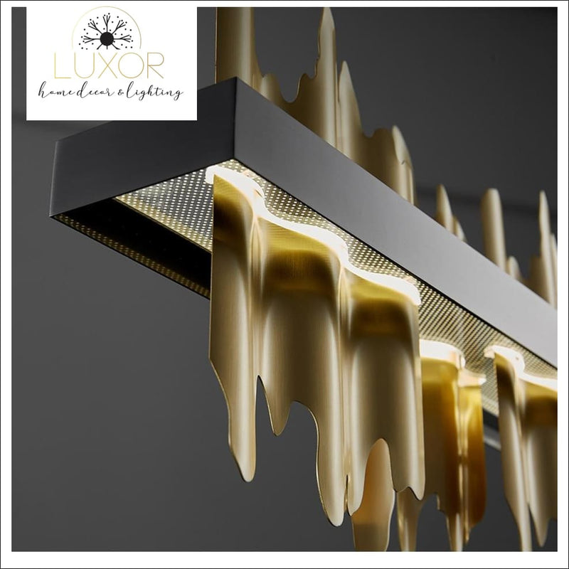 chandeliers Excalibur Collection - Rectangle Chandelier - Luxor Home Decor & Lighting