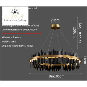 Excalibur Collection - Round Chandelier - chandelier