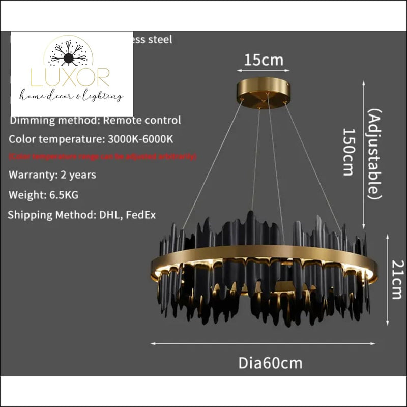 Excalibur Collection - Round Chandelier - chandelier