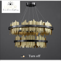 chandelier Excalibur Collection - Round Chandelier - Luxor Home Decor & Lighting