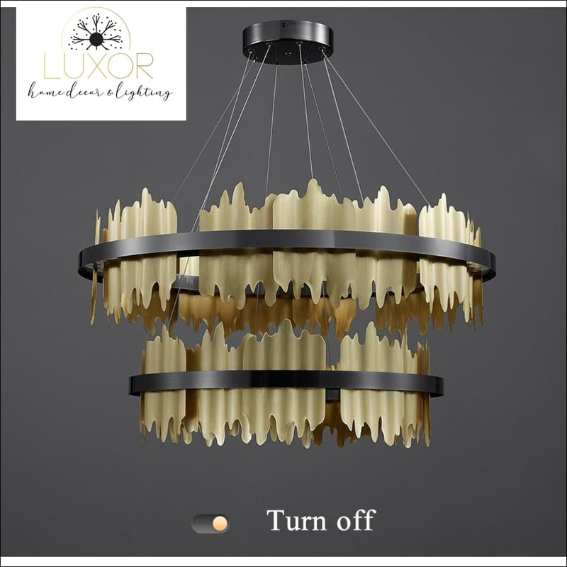 chandelier Excalibur Collection - Round Chandelier - Luxor Home Decor & Lighting