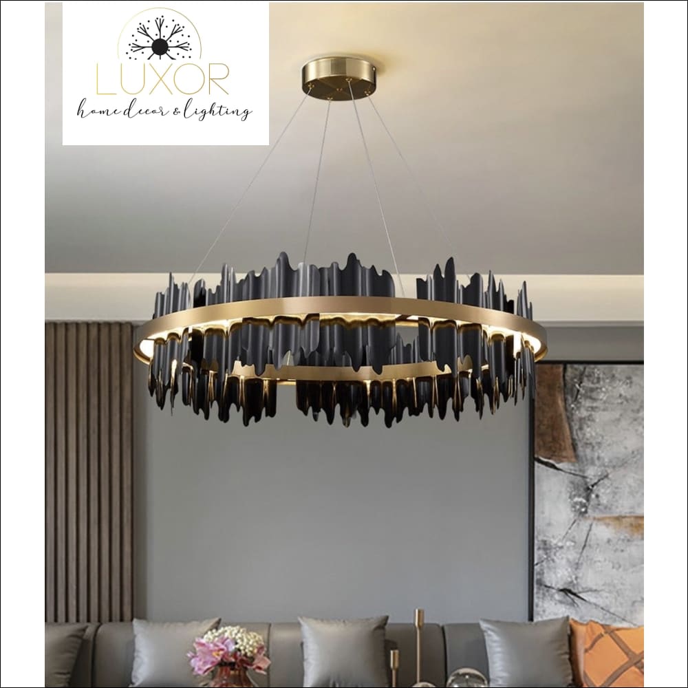 chandelier Excalibur Collection - Round Chandelier - Luxor Home Decor & Lighting