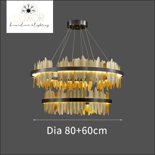 chandelier Excalibur Collection - Round Chandelier - Luxor Home Decor & Lighting