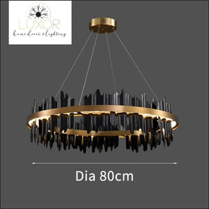 chandelier Excalibur Collection - Round Chandelier - Luxor Home Decor & Lighting