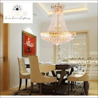 chandeliers Excalibur Crystal Chandelier - Luxor Home Decor & Lighting