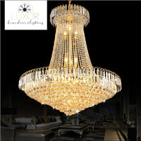 chandeliers Excalibur Crystal Chandelier - Luxor Home Decor & Lighting