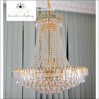 chandeliers Excalibur Crystal Chandelier - Luxor Home Decor & Lighting