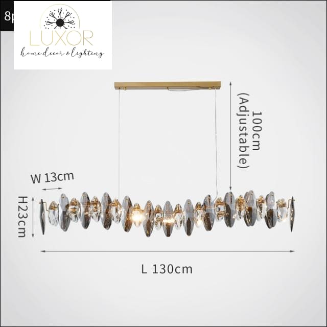 chandelier Exculsa Crystal Chandelier - Luxor Home Decor & Lighting
