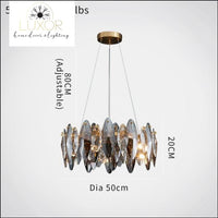 chandelier Exculsa Crystal Chandelier - Luxor Home Decor & Lighting