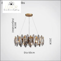 chandelier Exculsa Crystal Chandelier - Luxor Home Decor & Lighting