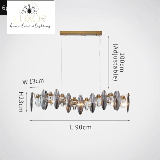 chandelier Exculsa Crystal Chandelier - Luxor Home Decor & Lighting
