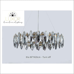 chandelier Exculsa Crystal Chandelier - Luxor Home Decor & Lighting