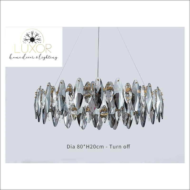 chandelier Exculsa Crystal Chandelier - Luxor Home Decor & Lighting