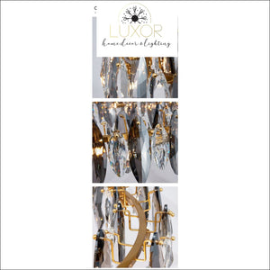 chandelier Exculsa Crystal Chandelier - Luxor Home Decor & Lighting