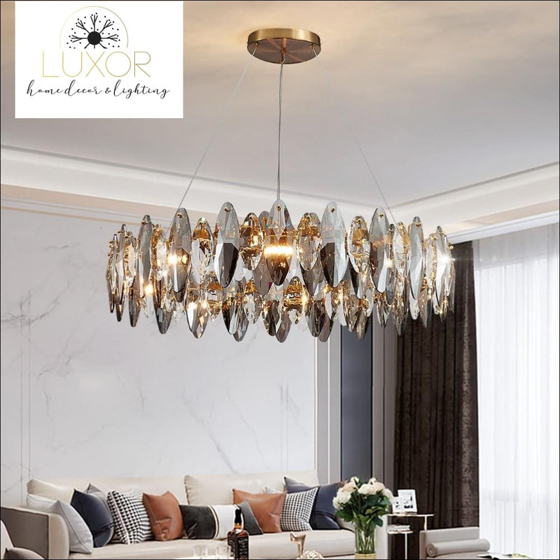 chandelier Exculsa Crystal Chandelier - Luxor Home Decor & Lighting