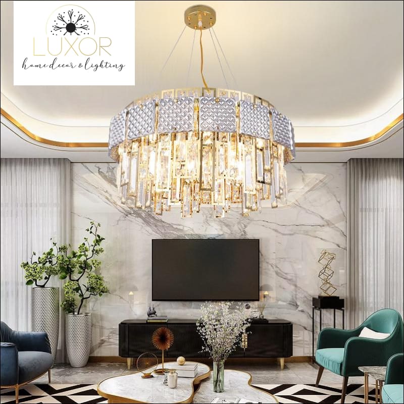 chandeliers Exilir Crystal Chandelier - Luxor Home Decor & Lighting