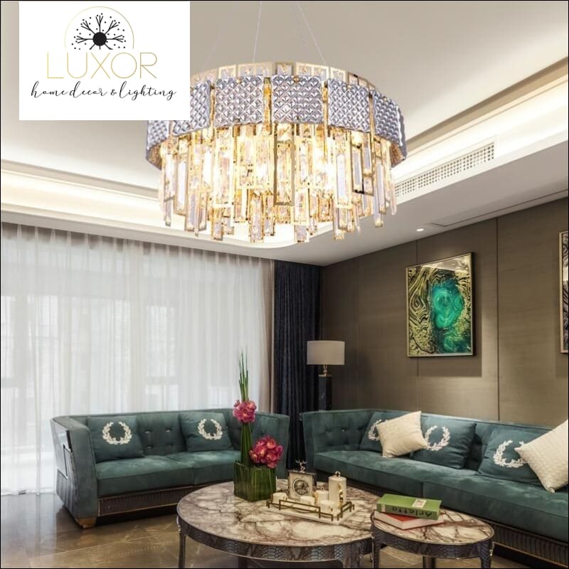 chandeliers Exilir Crystal Chandelier - Luxor Home Decor & Lighting