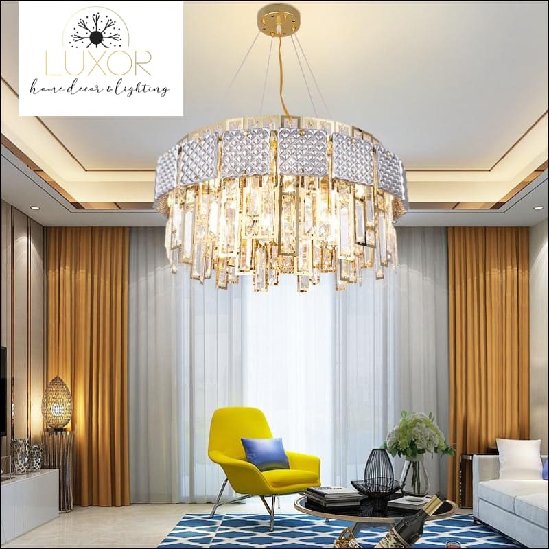 chandeliers Exilir Crystal Chandelier - Luxor Home Decor & Lighting