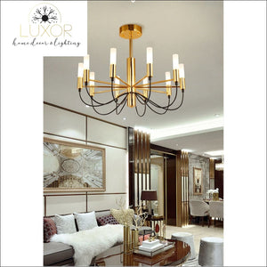 chandeliers Exorta Candelabra Chandelier - Luxor Home Decor & Lighting