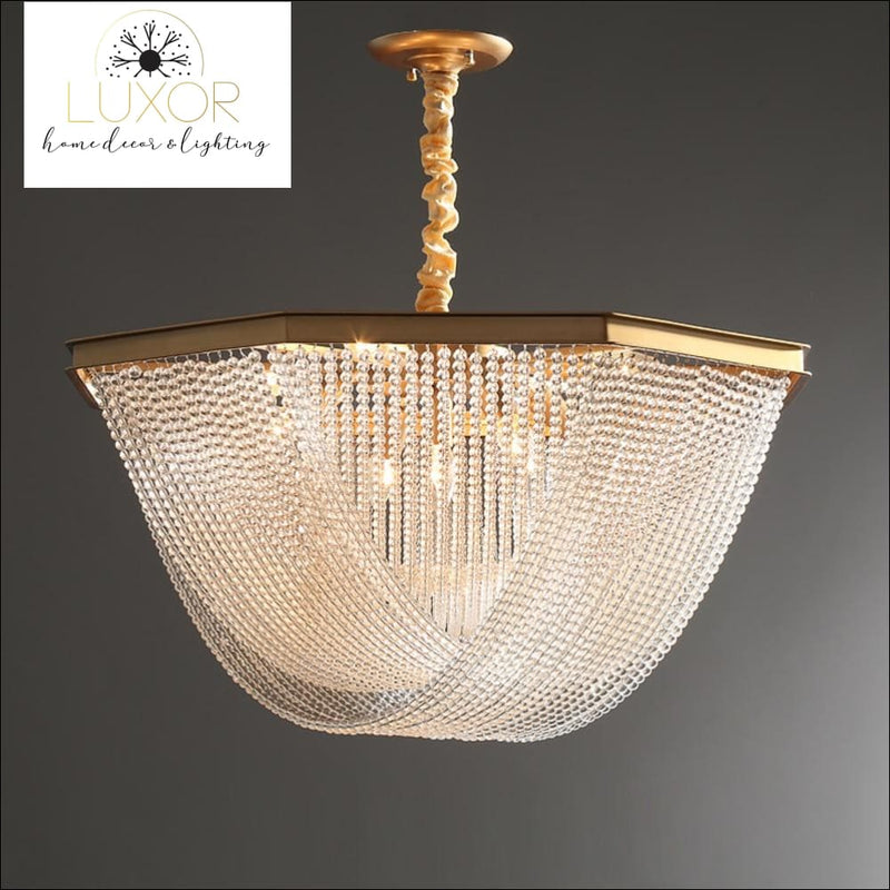 chandeliers Exuler Crystal Chandelier - Luxor Home Decor & Lighting