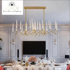 chandelier Fanly Crystal Chandelier - Luxor Home Decor & Lighting