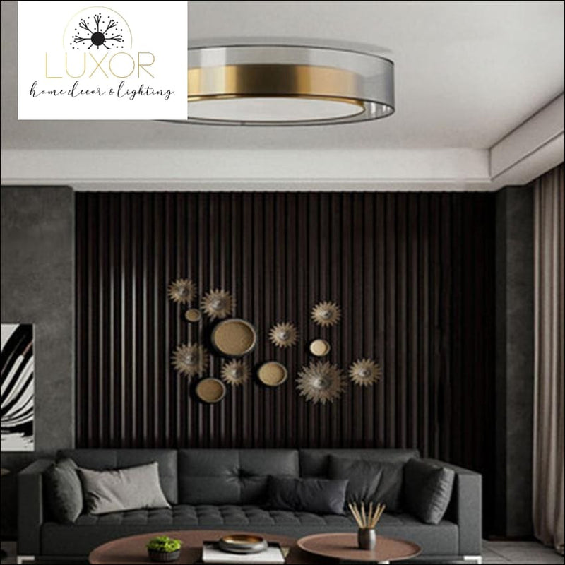 ceiling Finster Glass Ceiling/Pendant Light - Luxor Home Decor & Lighting