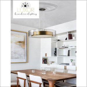 ceiling Finster Glass Ceiling/Pendant Light - Luxor Home Decor & Lighting