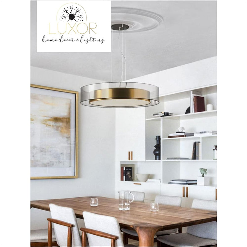 ceiling Finster Glass Ceiling/Pendant Light - Luxor Home Decor & Lighting