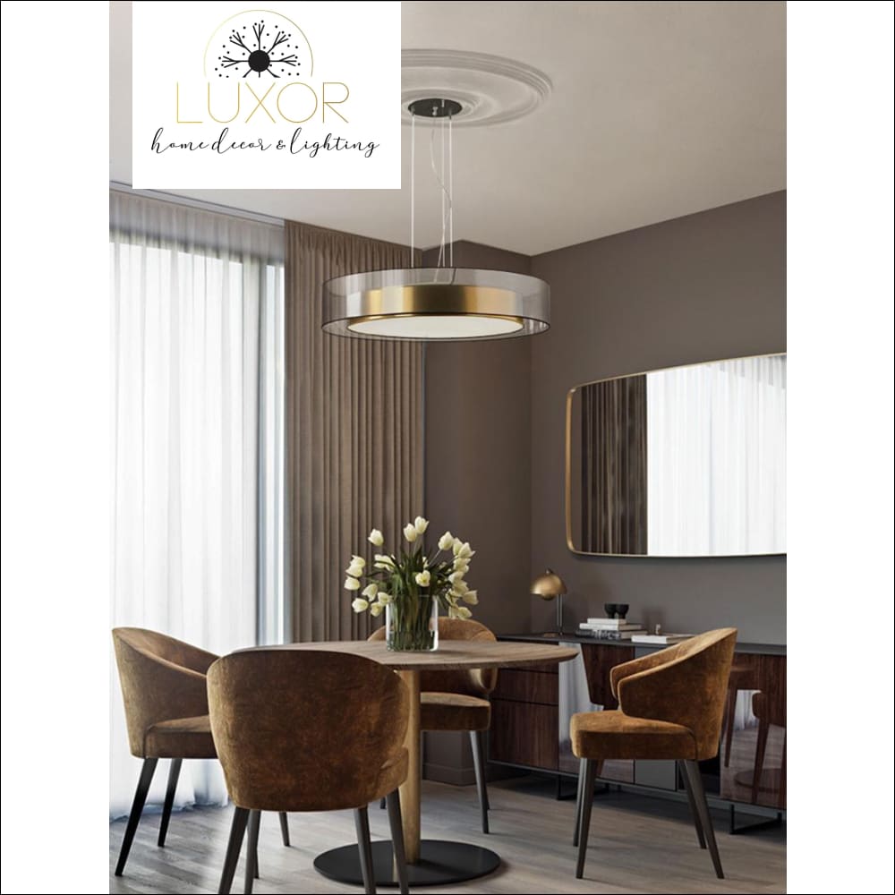 ceiling Finster Glass Ceiling/Pendant Light - Luxor Home Decor & Lighting