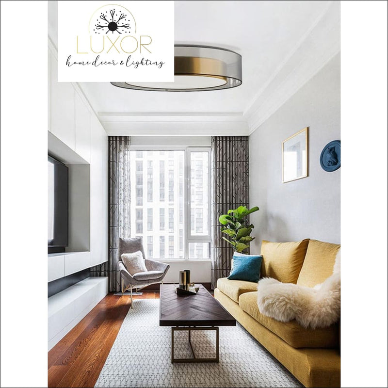 ceiling Finster Glass Ceiling/Pendant Light - Luxor Home Decor & Lighting